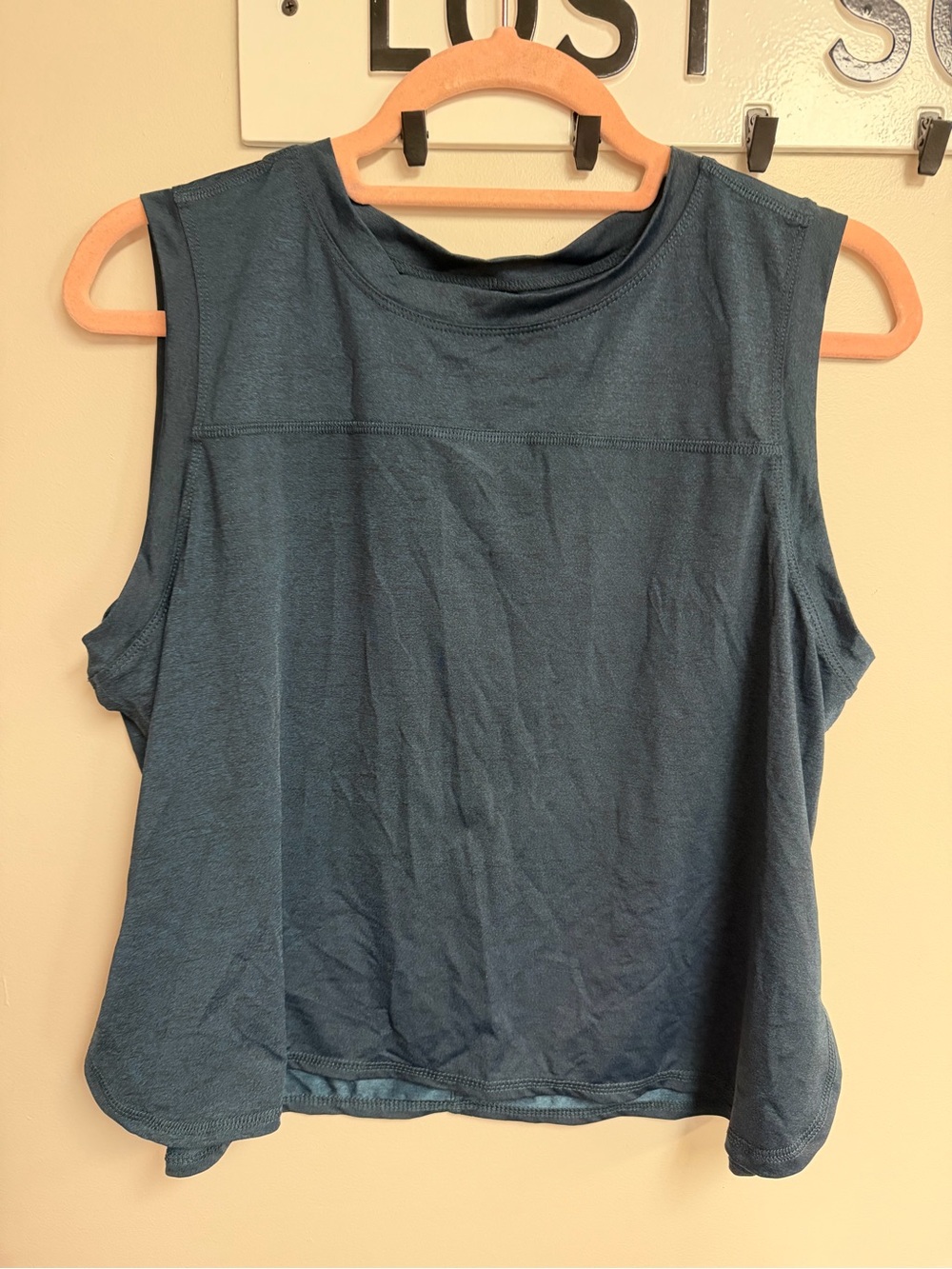 Women's Sleeveless Crewneck Tank Top in Teal Zyia Active